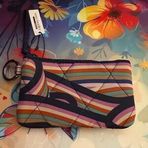 Vera Bradley Stripe/wave ID Holder